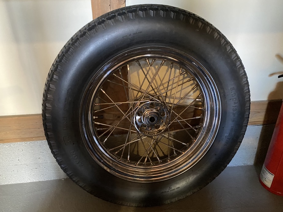 H.D純正スポークホイール